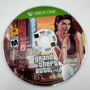 Grand Theft Auto V (Xbox One, 2014) – Disc Only – Tested & Working